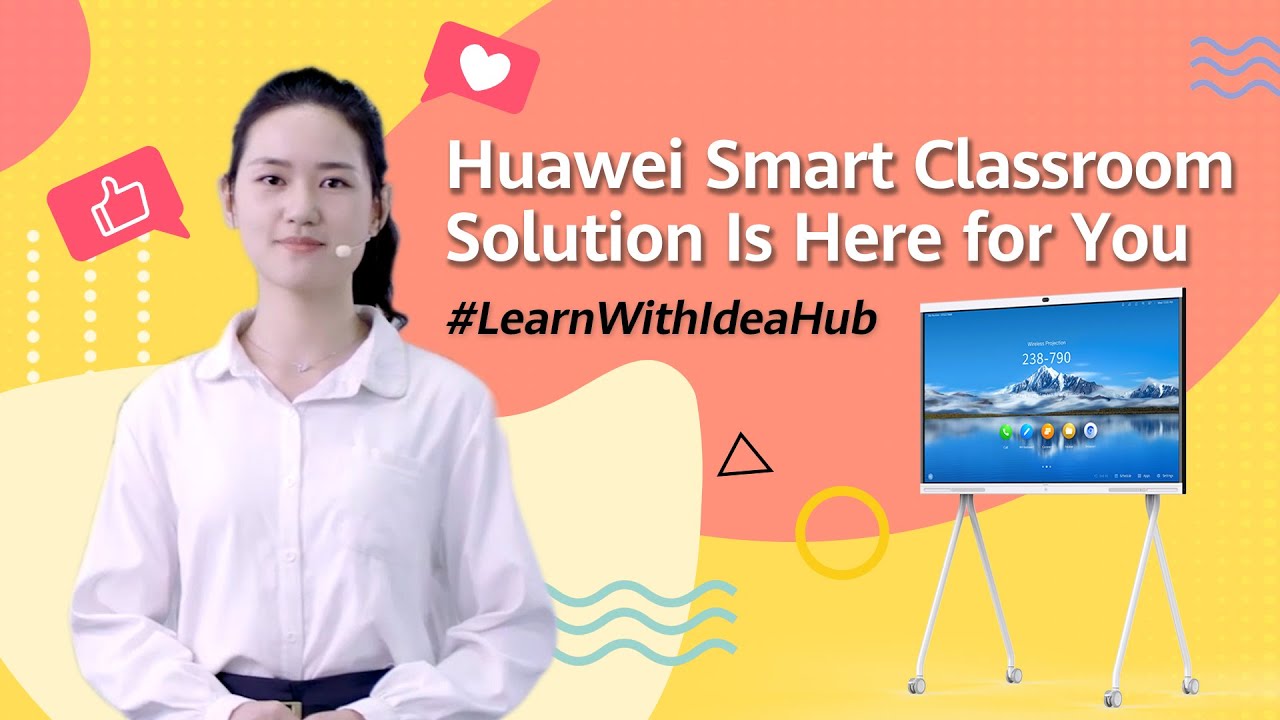 #LearnWithIdeaHub-Huawei Smart Classroom Solution Is Here For You - YouTube