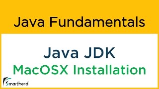 How to Install JAVA JDK on Mac OSX. Java Tutorial - Step by Step Procedure. #0.3