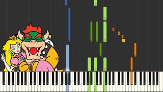 Peaches - The Super Mario Bros. Movie - FULL Version (Piano Tutorial) [Synthesia]