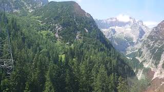 Die Alpspitzbahn in Garmisch Partenkirchen.