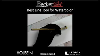 BeckerArt Best Line tool for making lines in Watercolor