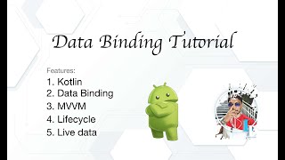 Android DataBinding For TextView tutorial-4
