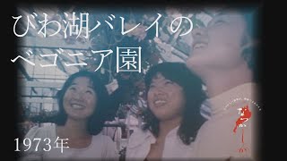 1973年 びわ湖バレイのベゴニア園【なつかしが】