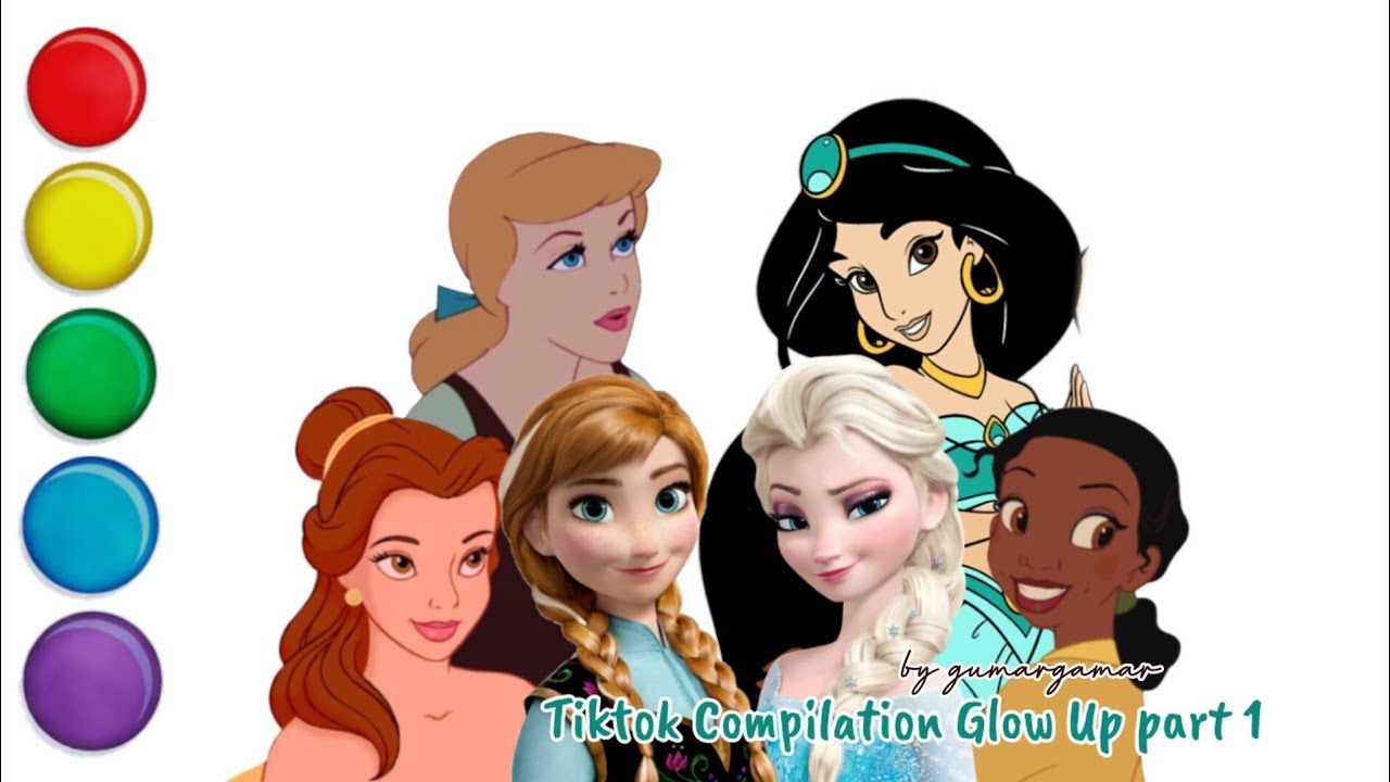 Disney Princess Glow Up Transformation Tiktok Compilation - YouTube