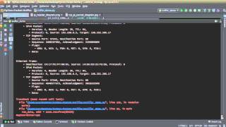 Python Network Packet Sniffer Tutorial - 7 - Running the Program