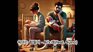 육아는 힘들어 - AI가 만든 노래(SUNO)