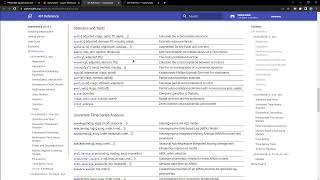 python - statsmodels - overview