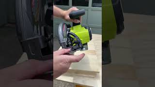 Setting your circular saw to make bevel cuts #powertools101 #diy