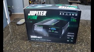 Harbor Freight Jupiter pure sine wave inverter Unboxing!