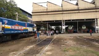 New Loco 'PRATAP' inagural in KJM Shed Ignition ON