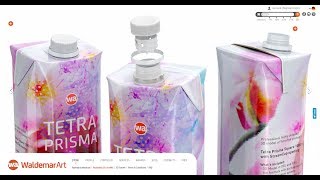 Making of the Packaging Mockup with Adobe Dimension and Photoshop - Tutorial