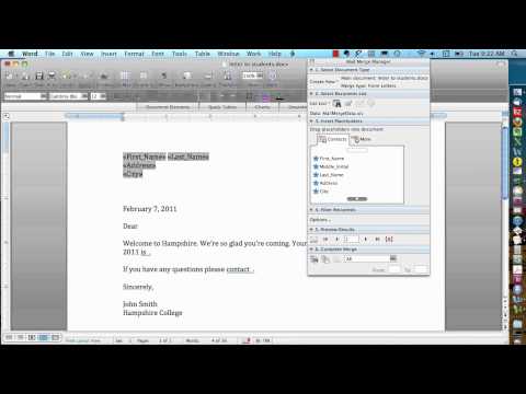 Mail Merge for Mac - Form Letters Mail Merge for Mac - Form Letters
