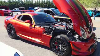 2017 STRYKER ORANGE METALLIC DODGE VIPER ACR E