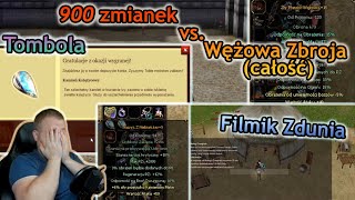 Sabal - Tombola, mixowanie Nasiora oraz 900 zmianek vs Wężowa Zbroja - Metin2