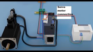 Servo Motor connection with PLC & Driver||lec.توصيل السيرفو موتور مع المتحكم و الدرايفر| 48|| PART 2