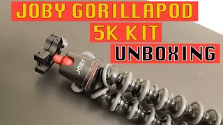 JOBY GORILLAPOD 5K TRIPOD KIT FOR DSLR | UNBOXING