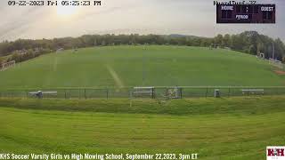 KHS Soccer Varsity Girls vs High Mowing School, September 22,2023, 3pm ET