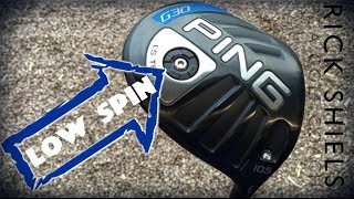 NEW Ping G30 LS TEC Driver (LOWER SPIN TECHNOLOGY)