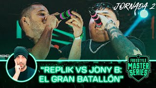 REPLIK Y JONY B SE GOLPEAN DURO 💎 JONY B VS REPLIK #FMSCARIBE J2 🇸🇻 Votación