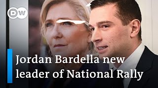 France's EU Election: Far-right leader Jordan Bardella favorite in June vote | DW News