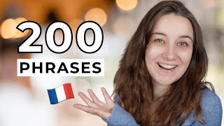 The 200 MOST USEFUL phrases for your CONVERSATIONS in French