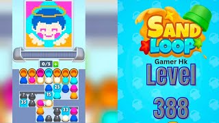 Sand loop level 388 Hard level Walkthrough Solution