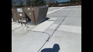 Lightning Protection System Video- New Installation Small Commercial Building