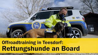 Offroadtraining - Rettungshunde an Bord | ÖAMTC Fahrtechnik