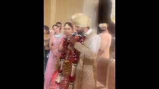 Rahul Vaidya Singing in his Wedding with Disha Parmar #shorts