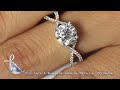 er sold 050 1.91 carat g si2 certified natural round diamond engagement ring 18k white gold