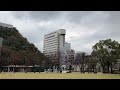 冬の「天神中央公園」 朝ドラ「おむすび」のロケ地