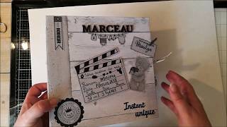 Tutoriel N 7 Mini Album Naissance Scrap With Steph Youtube