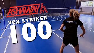 Ashaway Vex Striker 100 Badminton Racket review by pdhsports.com