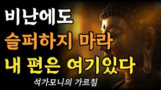 비난해도 슬퍼하지마라 내 편은 여기있다ㅣ마음ㅣ 평온ㅣ부처님 명언ㅣ불교 말씀