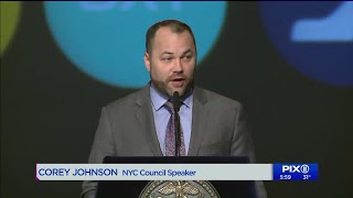 Corey Johnson calls for changes to MTA during his first State of the City address