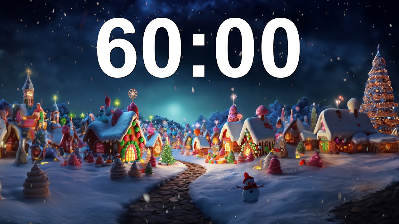 60 Minute Timer Winter Wonderland Youtube