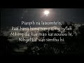 Thangboi Mangte| Lungtup lia vangngaih aw| Lyric video