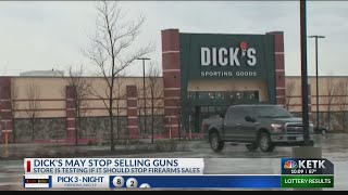 Dick's Sporting Goods considering complete ban on gun sales