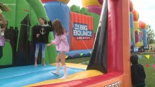 'World's Largest Bounce House' comes to Northeast Ohio