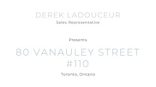 80 Vanauley St #110 | Kensington-Chinatown | Toronto