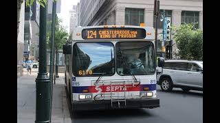 SEPTA: 2006 New Flyer D40LF #8115 Route 124 [Audio Recording]