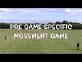 sample pre game warm up for gaelic football