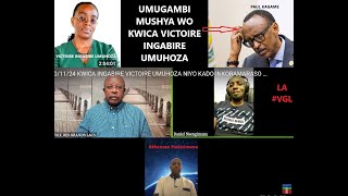 20/11/24 KWICA INGABIRE VICTOIRE UMUHOZA NIYO KADO INKORAMARASO POLO KAGAME AHISHIYE IBIFOBAGANE BYE