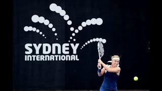 2018 Sydney International Second Round | Dominika Cibulkova vs Elena Vesnina | WTA Highlights