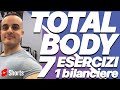 Scheda Massa Total Body con 1 Bilanciere: 7 Esercizi in 2 Mq a Casa #Shorts