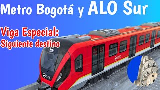 Viga Especial ALO Sur Por qué no sale a nivel el Metro de Bogotá WF1