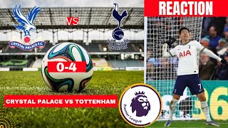 Crystal Palace vs Tottenham 0-4 Live Stream Premier league Football EPL Match Commentary Highlights