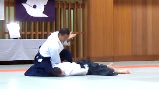 Ito Makoto Sensei at the 49th Edogawa-ku Aikido Demonstration