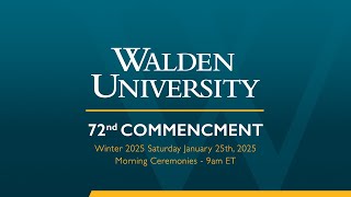 Winter 2025 Saturday Morning Commencement Ceremony