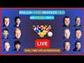 2024 English Open Snooker LIVE Score UPDATE Today 1/8-Finals Day 4 Matches Sep 19 2024